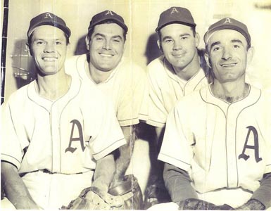 1949 Philadelphia A's Infield